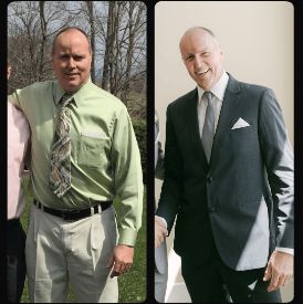 Member before and after
